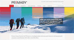 Desktop Screenshot of primaryeurope.com